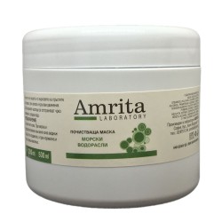 Почистваща маска за лице с МОРСКИ ВОДОРАСЛИ| Amrita Laboratory| Aaaskin.eu