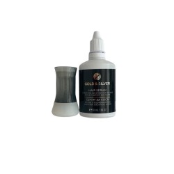 Серум за коса Gold & Silver + Апликатор за скалп| Amrita Laboratory| Aaaskin.eu