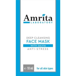 Антистрес маска за лице със САЛВИЯ| Amrita Laboratory| Aaaskin.eu