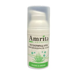 Регенериращ Крем с Морски Водорасли и Арган за нормална и суха кожа 30 мл | Amrita Laboratoty | Aaaskin.eu