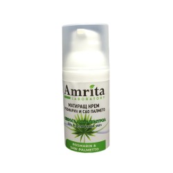 Матиращ крем с розмарин и САО ПАЛМЕТО  | Amrita Laboratoty | Aaaskin.eu