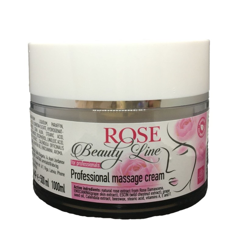Професионален масажен крем ROSE Beauty Line | Amrita Laboratoty | Aaaskin.eu